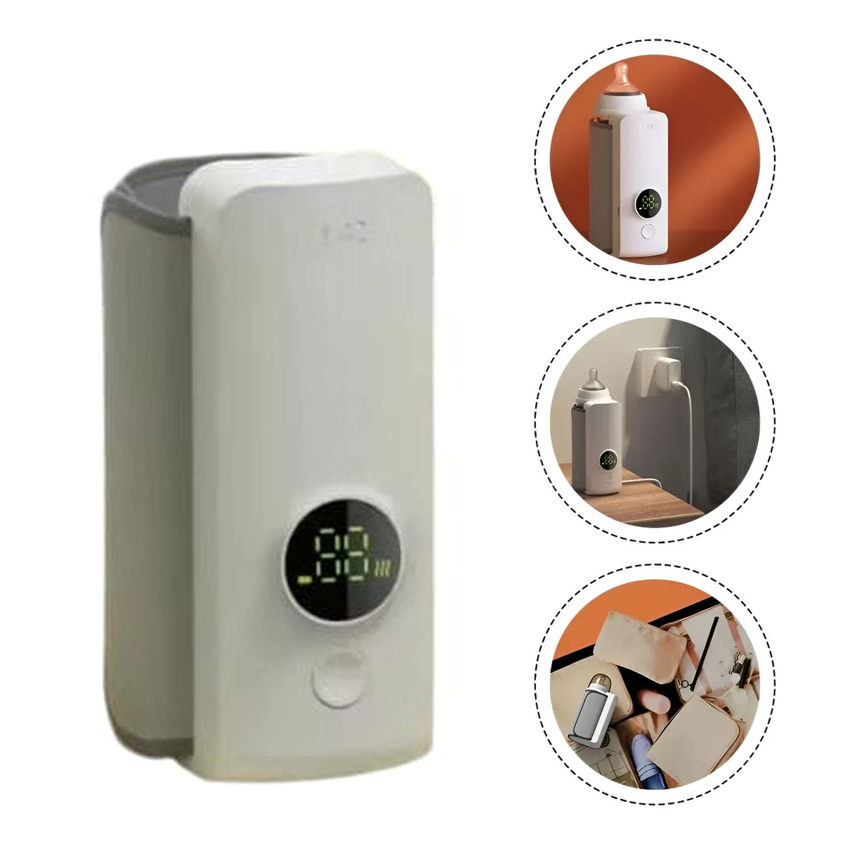 Miniatura 6 de Calentador De Tetero Biberones Portátil